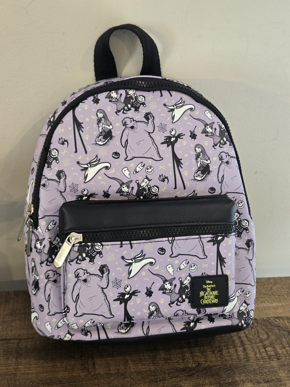 Loungefly Purple The Nightmare Before Christmas Backpack Disney